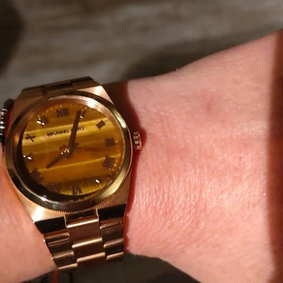 MICHAEL Michael Kors | Accessories | Micheal Kors Gold Tone  display picture 2